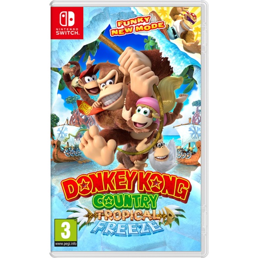Donkey Kong Country: Tropical Freeze - Nintendo Switch ryhmässä SEURAPELIT / TV-pelit / Nintendo Switch @ Spelexperten (211039)