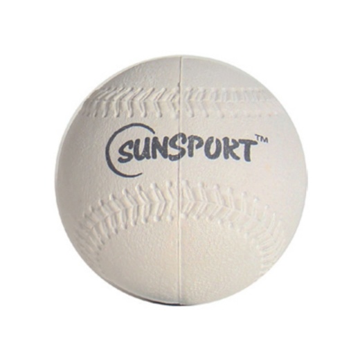 Sunsport Baseball 9'' Rubber Ball ryhmässä ULKOPELIT / Pesäpallo @ Spelexperten (513-141)