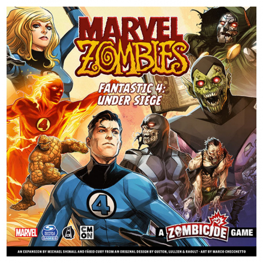 Marvel Zombies: A Zombicide Game - Fantastic Four: Under Siege (Exp.) ryhmässä SEURAPELIT @ Spelexperten (FMZB004)