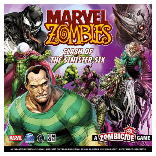 Marvel Zombies: A Zombicide Game - Clash of the Sinister Six (Exp.) ryhmässä SEURAPELIT / Pelisarjat / Zombicide @ Spelexperten (FMZB006)