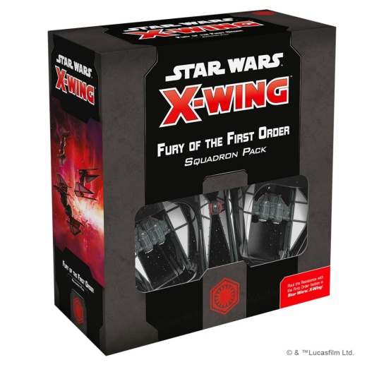 Star Wars: X-Wing - Fury of the First Order Squadron Pack (Exp.) ryhmässä SEURAPELIT / Pelisarjat / Star Wars X-Wing @ Spelexperten (FSWZ87)