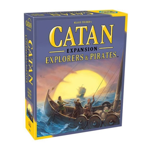 Catan 5th Ed: Explorers & Pirates (Exp.) (EN) ryhmässä SEURAPELIT / Lisäosat @ Spelexperten (MGI3075)
