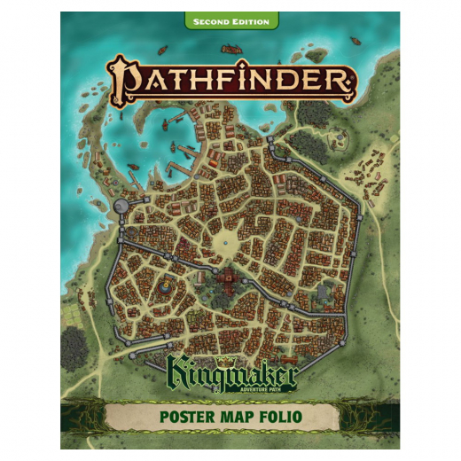 Pathfinder RPG: Kingmaker - Poster Map Folio ryhmässä SEURAPELIT / Roolipelit / Pathfinder @ Spelexperten (PZO2026)