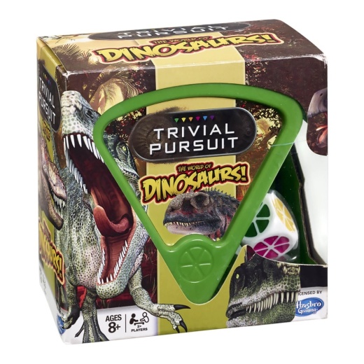 Trivial Pursuit Bitesize: The World of Dinosaurs! ryhmässä SEURAPELIT / Matkapelit @ Spelexperten (WIN2444)