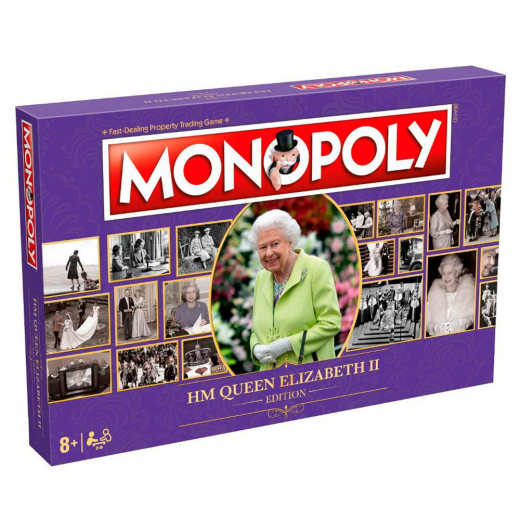 Monopoly -  Queen Elizabeth II Edition ryhmässä SEURAPELIT / Perhepelit @ Spelexperten (WIN4218)