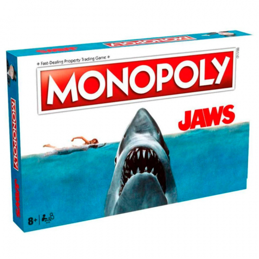 Monopoly - Jaws ryhmässä SEURAPELIT / Perhepelit @ Spelexperten (WIN4605)