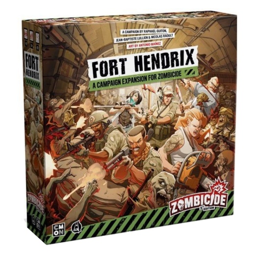 Zombicide 2nd Ed: Fort Hendrix (Exp.) ryhmässä SEURAPELIT / Lisäosat @ Spelexperten (ZCD003)