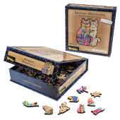Artefakt Wooden Puzzle - Cat 160 Palaa