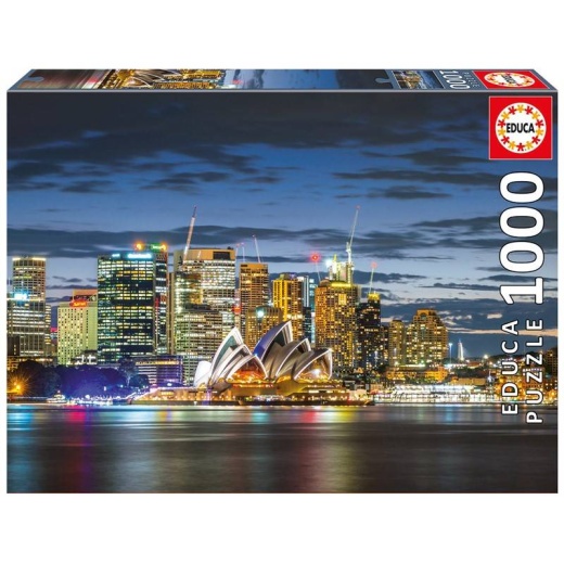 Educa: Sydney City Twilight 1000 palaa ryhmässä PALAPELIT / 1000 palaa @ Spelexperten (017106)