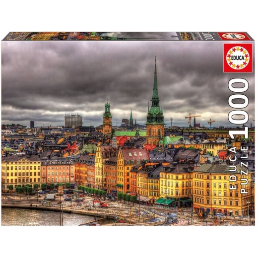 Educa: Views of Stockholm, Sweden 1000 palaa ryhmässä PALAPELIT / 1000 palaa @ Spelexperten (017664)
