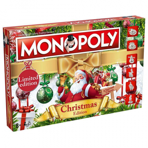 Monopoly - Christmas Edition ryhmässä SEURAPELIT / Perhepelit @ Spelexperten (024358WM)