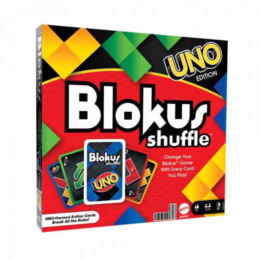 Blokus Shuffle: UNO Edition ryhmässä SEURAPELIT / Perhepelit @ Spelexperten (04022002)