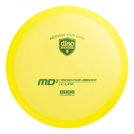 Discmania MD3 C-Line Yellow ryhmässä ULKOPELIT / Disc Golf & frisbee / Midrange @ Spelexperten (100226)