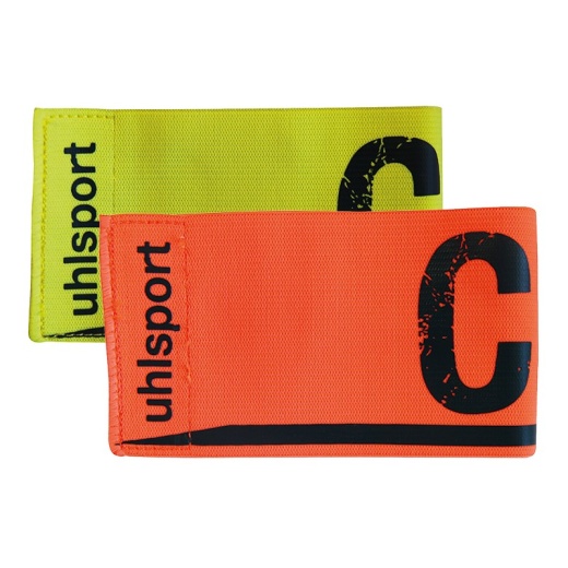 uhlsport Captain's Armband Junior Yellow/Red ryhmässä ULKOPELIT / Jalkapallo @ Spelexperten (1006750010001)