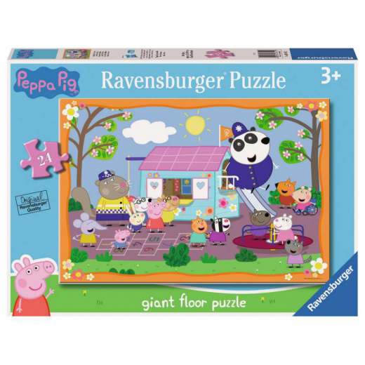 Ravensburger Lattiapalapeli - Pippsa Possu -klubitalo 24 Palaa ryhmässä PALAPELIT / Lasten palapelit @ Spelexperten (10103141)