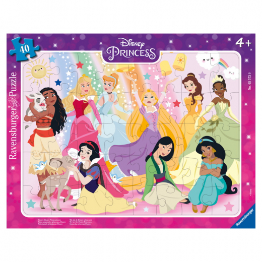 Ravensburger Disney Princess 40 Palaa ryhmässä PALAPELIT / Lasten palapelit @ Spelexperten (10105573)