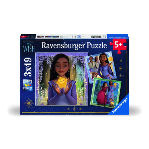 Ravensburger Disney Wish 3x49 Palaa ryhmässä PALAPELIT / Lasten palapelit @ Spelexperten (10105702)