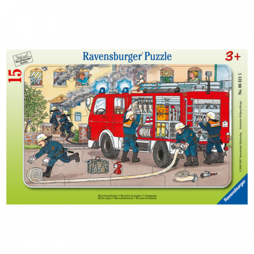 Ravensburger: Minun paloautoni 15 Bitar ryhmässä PALAPELIT / Lasten palapelit @ Spelexperten (10106321)