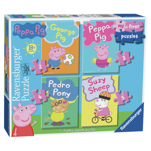 Ravensburger: Peppa Pig 2-5 Palaa ryhmässä PALAPELIT / Lasten palapelit @ Spelexperten (10106960)