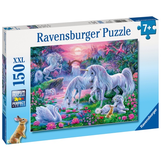 Ravensburger: Unicorns in the Sunset Glow XXL 150 Palaa ryhmässä PALAPELIT / < 750 palaa @ Spelexperten (10110021)