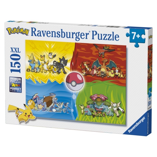 Ravensburger: Pokémon XXL 150 Palaa ryhmässä PALAPELIT / < 625 palaa @ Spelexperten (10110035)