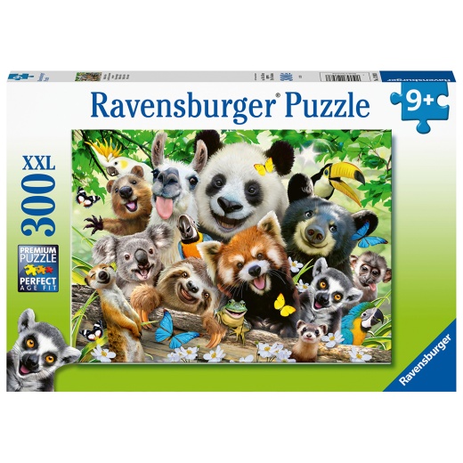 Ravensburger: Wildlife-Selfie XXL 300 Palaa ryhmässä PALAPELIT / < 625 palaa @ Spelexperten (10112893)