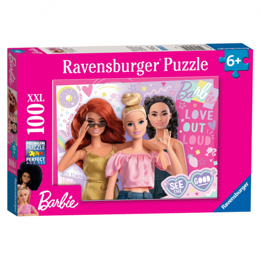 Ravensburger Barbie 100 XXL Palaa ryhmässä PALAPELIT / Lasten palapelit @ Spelexperten (10113269)