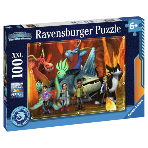 Ravensburger: How To Train Your Dragons XXL 100 Palaa ryhmässä PALAPELIT / < 750 palaa @ Spelexperten (10113379)