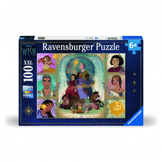 Ravensburger: Disney Wish XXL 100 Palaa ryhmässä PALAPELIT / < 750 palaa @ Spelexperten (10113389)