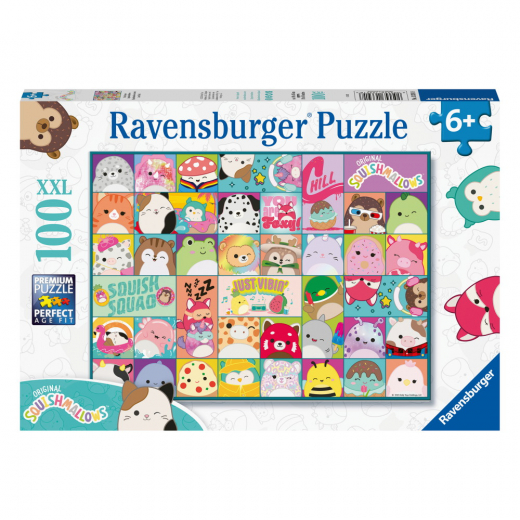 Ravensburger: Squishmallows 100 XXL Palaa ryhmässä PALAPELIT / Lasten palapelit @ Spelexperten (10113391)