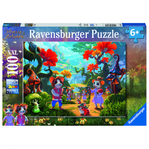 Ravensburger: Musse & Helium 100 Palaa XXL ryhmässä PALAPELIT / Lasten palapelit @ Spelexperten (10113397)