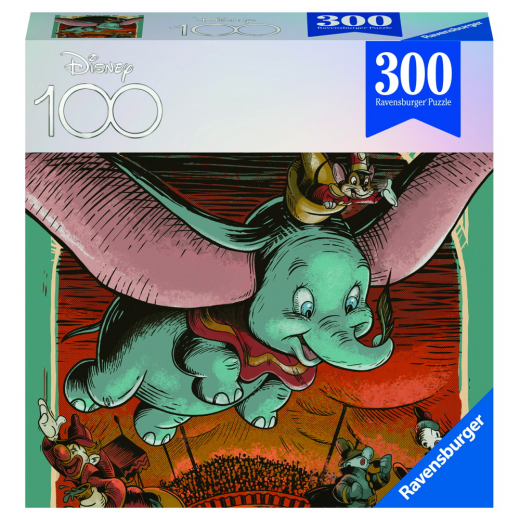 Ravensburger: Disney 100 Years Dumbo 300 Palaa ryhmässä PALAPELIT / < 750 palaa @ Spelexperten (10213370)