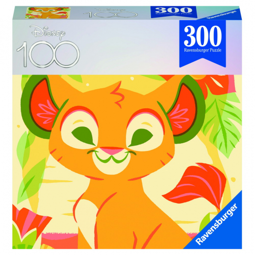 Ravensburger: Disney 100 Years Simba 300 Palaa ryhmässä PALAPELIT / < 750 palaa @ Spelexperten (10213373)