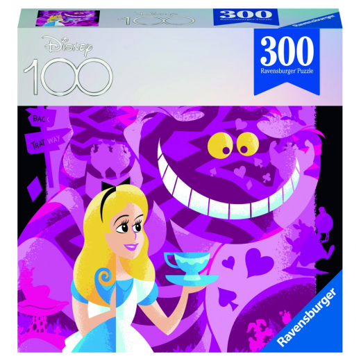 Ravensburger: Disney 100 Years Alice 300 Palaa ryhmässä PALAPELIT / < 750 palaa @ Spelexperten (10213374)