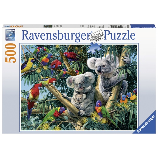 Ravensburger - Koalas in a Tree 500 Palaa ryhmässä PALAPELIT / < 750 palaa @ Spelexperten (10214826)