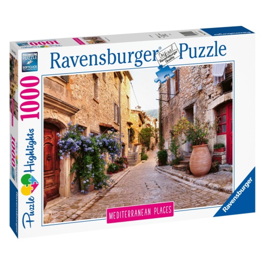 Ravensburger: Mediterranean France 1000 Palaa ryhmässä PALAPELIT / 1000 palaa @ Spelexperten (10214975)