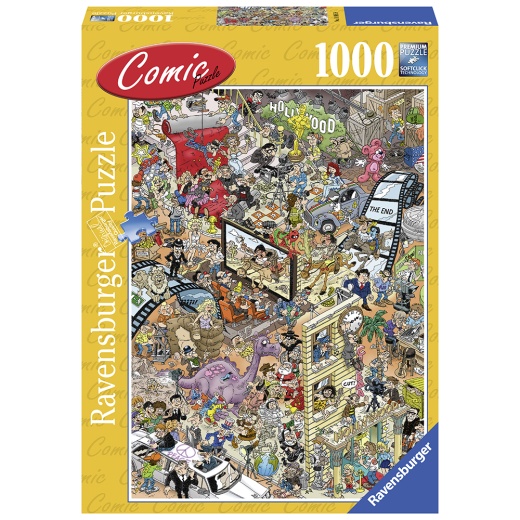 Ravensburger - Hollywood 1000 Palaa ryhmässä PALAPELIT / 1000 palaa @ Spelexperten (10214985)