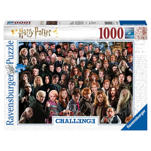 Ravensburger - Challange P.-Harry Potter 1000 Palaa ryhmässä PALAPELIT / 1000 palaa @ Spelexperten (10214988)
