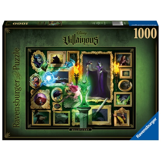 Ravensburger: Villainous - Malificent 1000 Palaa ryhmässä PALAPELIT / 1000 palaa @ Spelexperten (10215025)