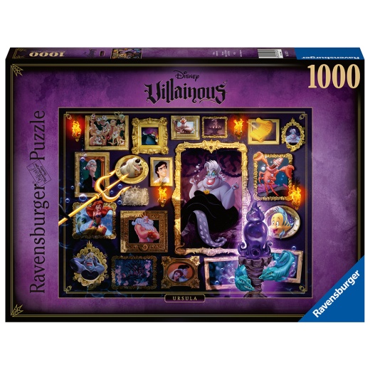 Ravensburger: Villainous - Ursula 1000 Palaa ryhmässä PALAPELIT / 1000 palaa @ Spelexperten (10215027)