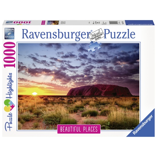 Ravensburger - Ayers Rock, Australia 1000 Palaa ryhmässä PALAPELIT / 1000 palaa @ Spelexperten (10215155)