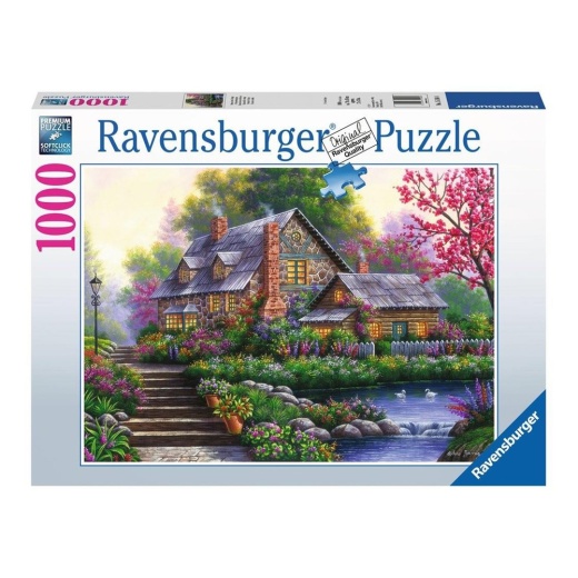 Ravensburger: Romantic Cottage 1000 Palaa ryhmässä PALAPELIT / 1000 palaa @ Spelexperten (10215184)