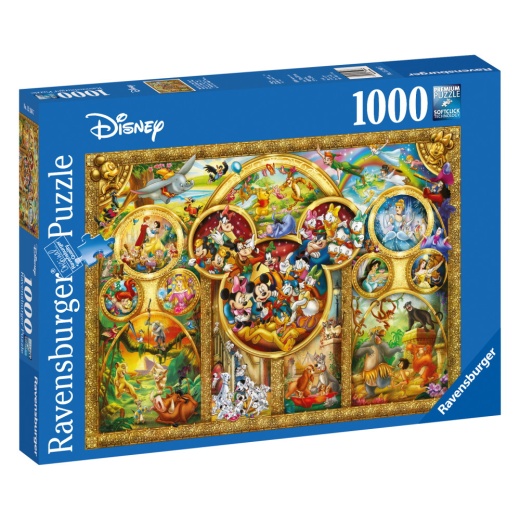 Ravensburger: The Best Disney Themes 1000 Palaa ryhmässä PALAPELIT / 1000 palaa @ Spelexperten (10215266)