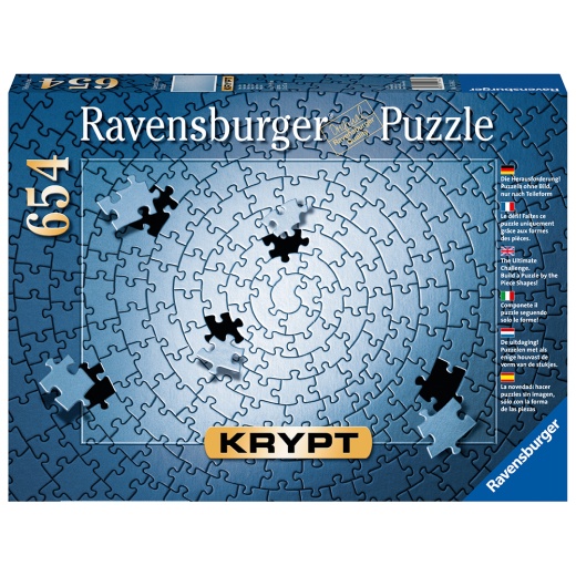 Ravensburger: Krypt Silver 654 Palaa ryhmässä PALAPELIT / < 625 palaa @ Spelexperten (10215964)