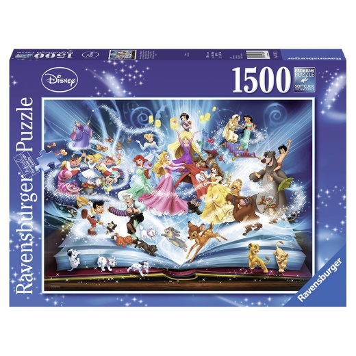 Ravensburger : Disneys Magical Storybook 1500 palaa ryhmässä PALAPELIT / 1500 palaa @ Spelexperten (10216318)