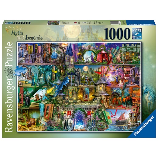 Ravensburger Myths & Legends 1000 Palaa ryhmässä  @ Spelexperten (10216479)