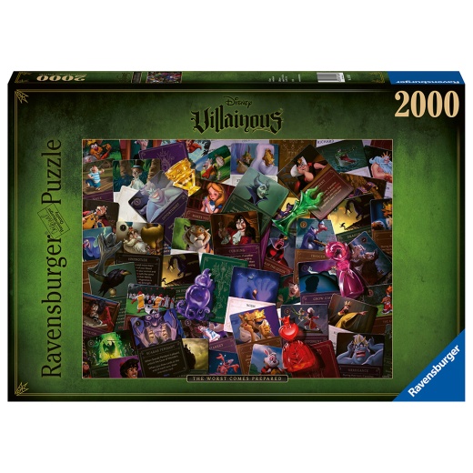 Ravensburger: Villainous - All Villains 2000 Paala ryhmässä PALAPELIT / 2000 palaa > @ Spelexperten (10216506)