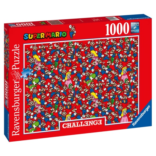 Ravensburger Super Mario Challenge 1000 Palaa ryhmässä PALAPELIT / 1000 palaa @ Spelexperten (10216525)