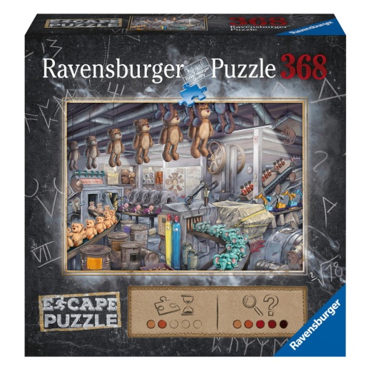 Ravensburger: ESCAPE Toy Factory 368 Palaa ryhmässä  @ Spelexperten (10216531)