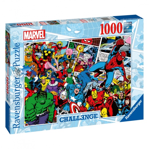 Ravensburger - Marvel 1000 Palaa ryhmässä PALAPELIT / 1000 palaa @ Spelexperten (10216562)